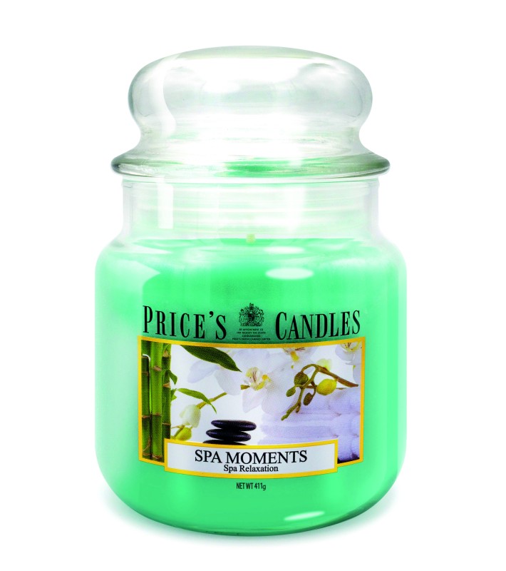 Scented Candle in Jar - Spa Moments - Small (100g) Scented Candle in Jar - Spa Moments - Small (100g)