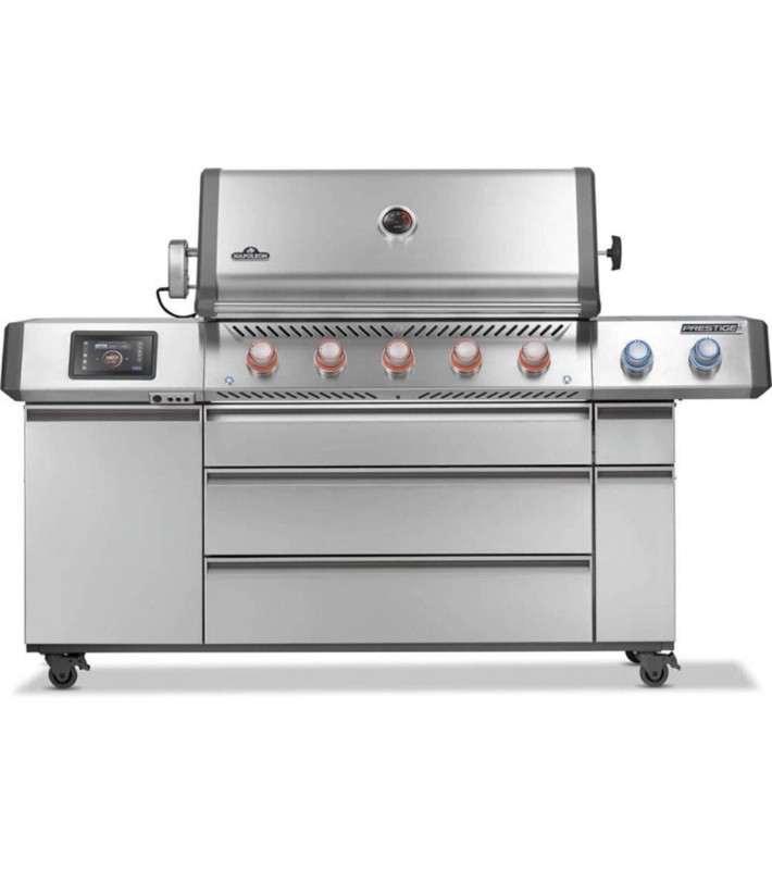 Gas BBQ - Napoleon Prestige PRO 665 VX - Stainless Steel - 188 × 66 × 129.5cm Gas BBQ - Napoleon Prestige PRO 665 VX - Stainless Steel - 188 × 66 × 129.5cm