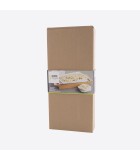 Food Warmer for 2 Candles  - Bamboo 44x18x6.5cm