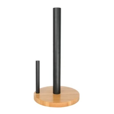 Paper Holder - Bamboo - Black - 15xH29cm Paper Holder - Bamboo - Black - 15xH29cm