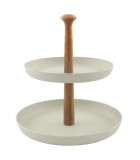 Serving Board 2-layers  - Beie o19cm&o24cm