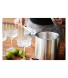 Double-Walled Ice Bucket 3L - Stainless Steel - Ø17.6 × H17.6 cm Double-Walled Ice Bucket 3L - Stainless Steel - Ø17.6 × H17.6 cm