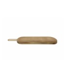 Serving Board - Acacia with copper hanlde - Brown - 50x12x2cm