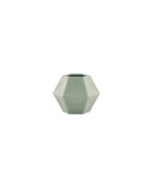 Vase Geometric Bamboo Fiber - Sage Green 10.8x9.5x8cm