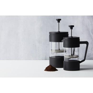 Coffee Maker French Press glass - Black 600ml