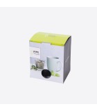 Mug for tea with infuser & lid  - Mat Black 400ml