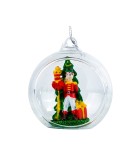 Ornament Ball - Henry  - Gren/Red