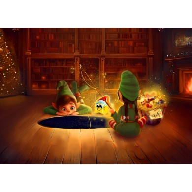 Painting - Wish Catching