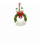 Customade Ornament - Family Garland 2 - Gren/Red