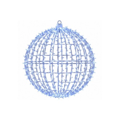 Three-dimensional luminous aluminum ball D100cm with microlamps, floor or pendant Three-dimensional luminous aluminum ball D100cm with microlamps, floor or pendant