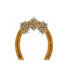 3D Snowflake Arch Led - Gold/White - 320X25X300Cm 3D Snowflake Arch Led - Gold/White - 320X25X300Cm