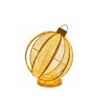 3D Ball Ornament Led - Gold/Warm White - 90X90X105Cm 3D Ball Ornament Led - Gold/Warm White - 90X90X105Cm