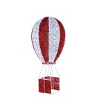 Giant 3D Hot Air Balloon Photo Spot Led - Red/White/Warm White - 160X160X300Cm Giant 3D Hot Air Balloon Photo Spot Led - Red/White/Warm White - 160X160X300Cm