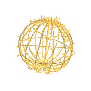 Indoor & Outdoor 3D Folding Round Ball - Warm White LED (500 Lights) - Ø80 cm Indoor & Outdoor 3D Folding Round Ball - Warm White LED (500 Lights) - Ø80 cm