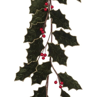 Decorative Garland - Berry - Green/Red - 180cm