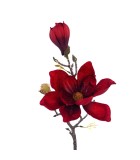 Decorative Branch Magnolia - Burgundy - 61cm