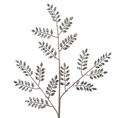 Decorative Branch - Jewel - Green/Champagne - 76cm Decorative Branch - Jewel - Green/Champagne - 76cm