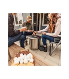 Fire Pit Solo Stove Bonfire with Stand - Stainless Steel - Ash - Ø49.5 cm Fire Pit Solo Stove Bonfire with Stand - Stainless Steel - Ash - Ø49.5 cm