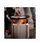 Plancha with Adapter Solo Stove for Yukon - Stainless Steel & Cast Iron - Ø65.4 cm Plancha with Adapter Solo Stove for Yukon - Stainless Steel & Cast Iron - Ø65.4 cm