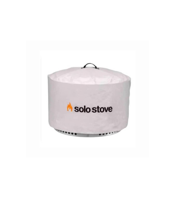 Protective Shelter Solo Stove for Yukon - Coated Polyester - White - Ø71 × H44.5 cm Protective Shelter Solo Stove for Yukon - Coated Polyester - White - Ø71 × H44.5 cm