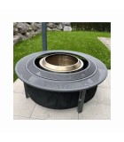 Fire Pit Surround Solo Stove L for Yukon - SPCC Steel - Black - Ø133.3 cm Fire Pit Surround Solo Stove L for Yukon - SPCC Steel - Black - Ø133.3 cm