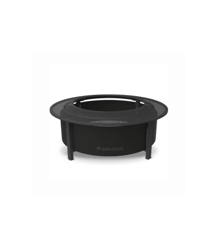 Fire Pit Surround Solo Stove L for Yukon - SPCC Steel - Black - Ø133.3 cm Fire Pit Surround Solo Stove L for Yukon - SPCC Steel - Black - Ø133.3 cm