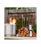 Fire Pit Tools & Sticks Set Solo Stove - Stainless Steel Fire Pit Tools & Sticks Set Solo Stove - Stainless Steel