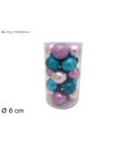 Ornaments Ball Set - Multicolor 8cm (20pcs)