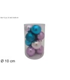 Ornaments Ball Set - Multicolor 10cm (12pcs)