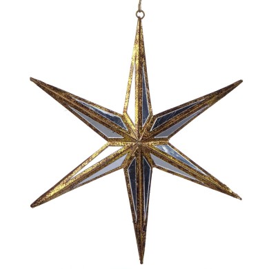 Ornament Star - Gold - 15cm