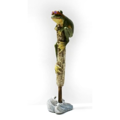 Decorative Frog on Blush - 20CM