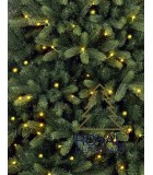 Christmas Tree with Lights - Bogota - Smart Adapter - Green pre-lit trees
