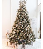 Christmas Tree with Lights - Bogota - Smart Adapter - Green pre-lit trees