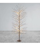 Φωτιζομενο δεντρο κλαδιων - Tiglio - Θερμο Λευκο LED φωτακια Καφε -