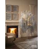 Διακοσμητικό Δέντρο με LED - Frange - Ασημί Διακοσμητικό Δέντρο με LED - Frange - Ασημί