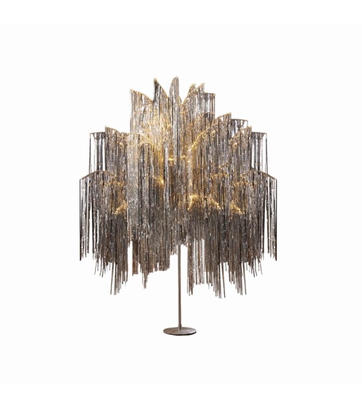 Διακοσμητικό Δέντρο με LED - Frange - Ασημί Διακοσμητικό Δέντρο με LED - Frange - Ασημί