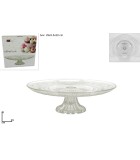 Serving Plate - Transparent - 29xH9cm