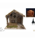 Nativity Scene Large with Light - 77 x 69cm Nativity Scene Large with Light - 77 x 69cm