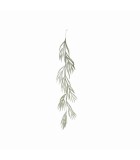 Decorative Branch - Snowy - White/Green - 130cm
