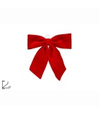Decorative Velvet Bow - Red - 60cm Decorative Velvet Bow - Red - 60cm