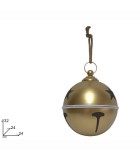 Metal Bell - Gold - 24cm Metal Bell - Gold - 24cm