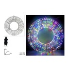 Pre-lit 3D Wreath - Multicolor - D50cm (1250LED) Pre-lit 3D Wreath - Multicolor - D50cm (1250LED)
