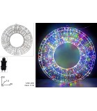 Pre-lit 3D Wreath - Multicolor - D50cm (1250LED)