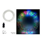 Φωτιζόμενο Στεφάνι 3D - Πολύχρωμο - Δ115εκ. - 7200LED (RGB) Φωτιζόμενο Στεφάνι 3D - Πολύχρωμο - Δ115εκ. - 7200LED (RGB)