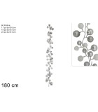 Christmas Garland – Frostina - Silver /White – H180cm