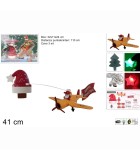 Tree Topper Airplane with Movement, Light & Music USB - 41cm Tree Topper Airplane with Movement, Light & Music USB - 41cm