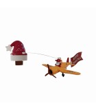 Tree Topper Airplane with Movement, Light & Music USB - 41cm Tree Topper Airplane with Movement, Light & Music USB - 41cm