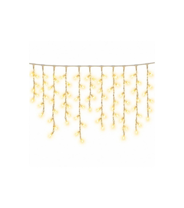 LED Light Curtain - Warm White - 500xH75cm 240LED LED Light Curtain - Warm White - 500xH75cm 240LED