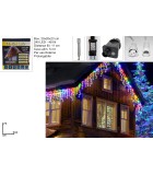 LED Light Curtain - Multicolor  - 500xH75cm 240LED