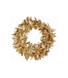 Door Hanging Decoration Glitter Leaves - Gold - 40cm Door Hanging Decoration Glitter Leaves - Gold - 40cm